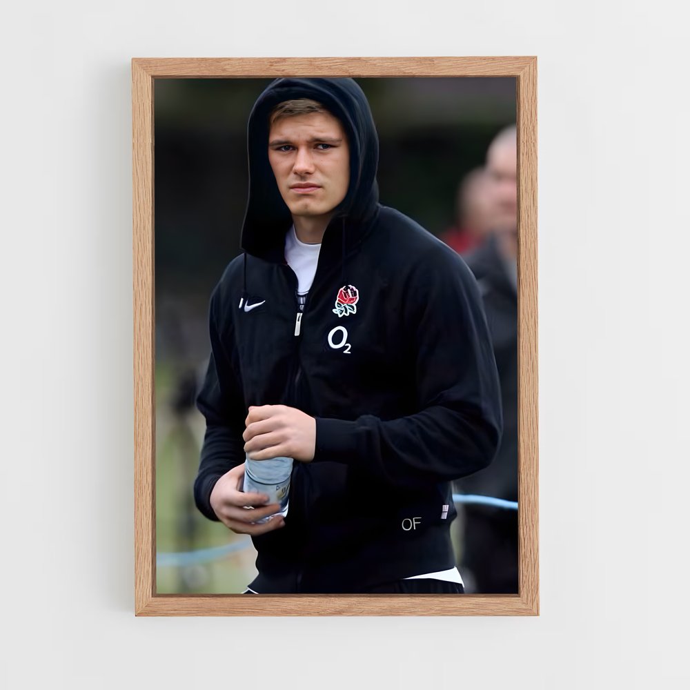 Poster Owen farrell – affiche Rugby (vue 4)